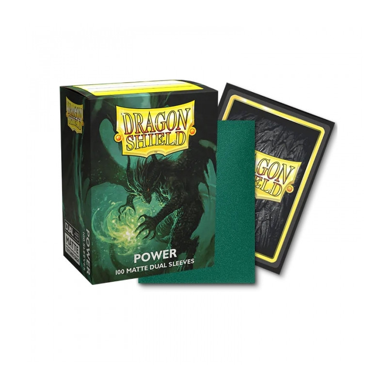 Fundas Dragon Shield Dual Matte Power (100 fundas) Fundas Dragon Shield Dual Matte Power (100 fundas)