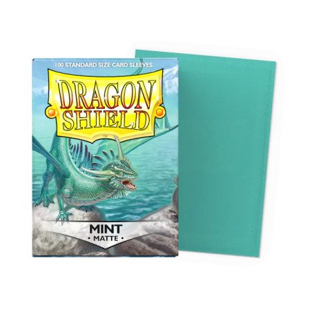 Fundas Dragon Shield Standard Matte Mint (100 fundas)