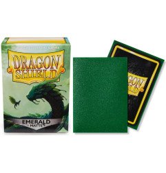 Fundas Dragon Shield Standard Matte Emerald (100 fundas)