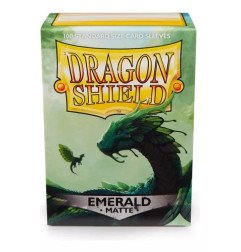 Dragon Shield Standard Sleeves Matte Emerald (100 Sleeves)