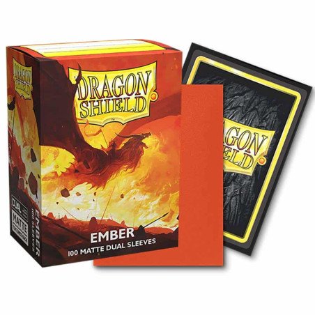 Dragon Shield Dual Matte Sleeves Ember 'Alaric, Revolution Kindler' (100 Sleeves)