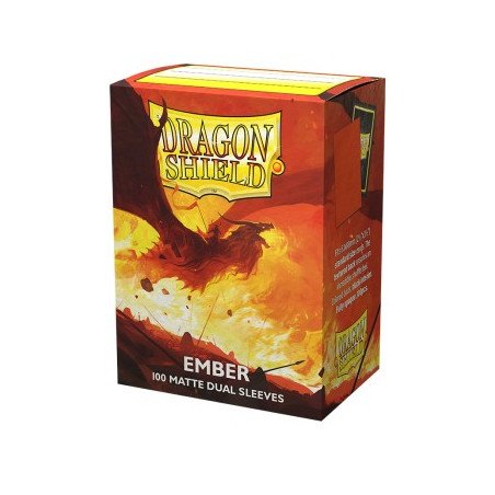 Fundas Dragon Shield Dual Matte Ember 'Alaric, Revolution Kindler' (100 fundas)