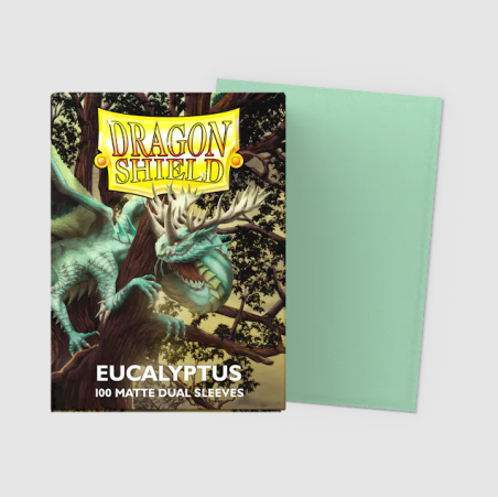 Dragon Shield Dual Matte Sleeves Eucalyptus 'Lehel' (100 Sleeves)