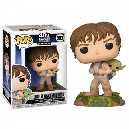 Figura Funko Star Wars Luke Skywalker & Yoda