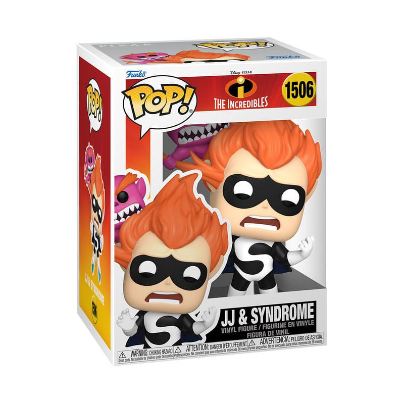 Los Increíbles 20th Anniversary Figura POP! Vinyl JJ & Syndrome Los Increíbles 20th Anniversary Figura POP! Vinyl JJ & Syndrome