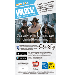 Unlock! Miniaventuras Asesinato en Birmingham