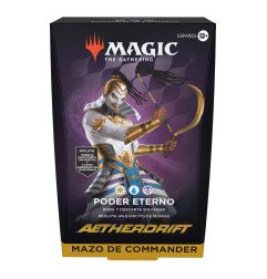 [PREORDER] [SPANISH] Magic The Gathering: Aetherdrift Commander Deck Eternal Might