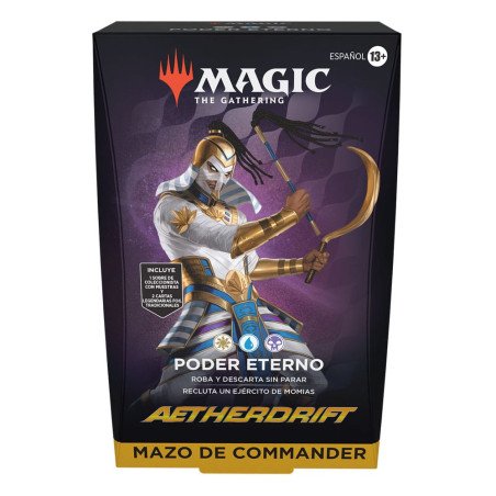 [PREORDER] [SPANISH] Magic The Gathering: Aetherdrift Commander Deck Eternal Might