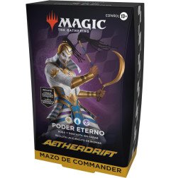 [ESPAÑOL] Magic The Gathering: Aetherdrift Mazo Commander Poder Eterno