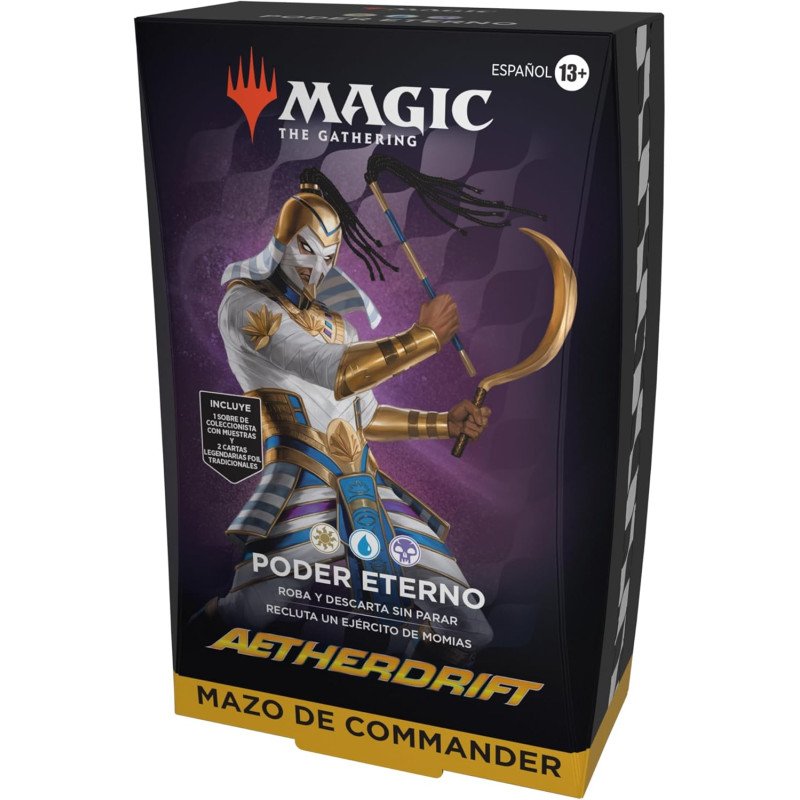 [PREORDER] [SPANISH] Magic The Gathering: Aetherdrift Commander Deck Eternal Might