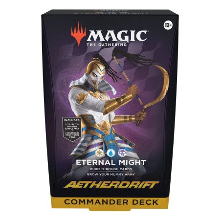 [INGLÉS] Magic The Gathering: Aetherdrift Mazo Commander Eternal Might