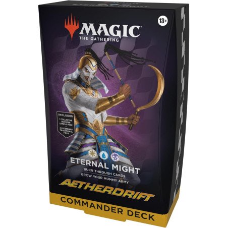 [ENGLISH] Magic The Gathering: Aetherdrift Commander Deck Eternal Might