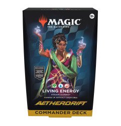 [INGLÉS] Magic The Gathering: Aetherdrift Mazo Commander Living Energy