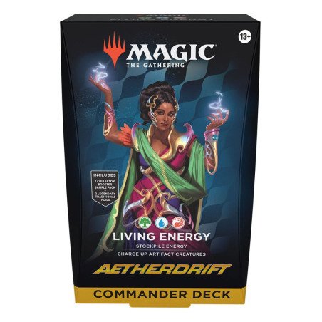 [INGLÉS] Magic The Gathering: Aetherdrift Mazo Commander Living Energy