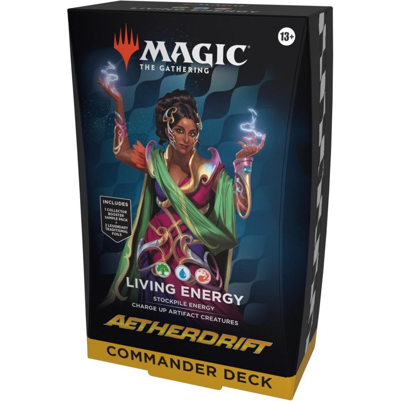 [ENGLISH] Magic The Gathering: Aetherdrift Commander Deck Living Energy