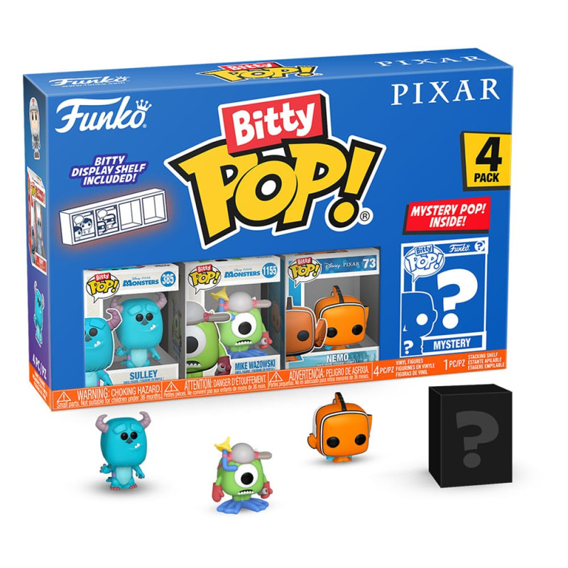 Pixar Pack de 4 Figuras Bitty POP! Vinyl Monsters Inc. Pixar Pack de 4 Figuras Bitty POP! Vinyl Monsters Inc.