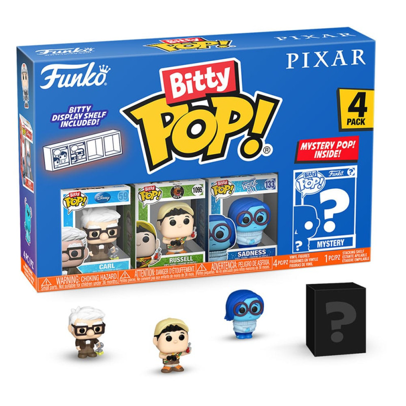 Pixar Pack de 4 Figuras Bitty POP! Vinyl Up Pixar Pack de 4 Figuras Bitty POP! Vinyl Up