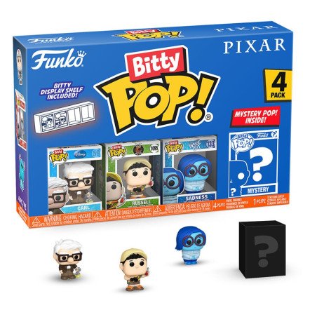 Pixar Pack de 4 Figuras Bitty POP! Vinyl Up 3