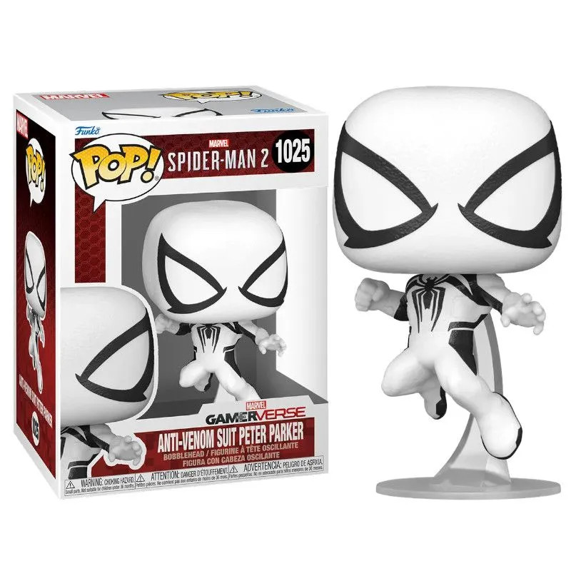 Spiderman 2 POP! Games Vinyl Figura Anti-Venom Peter 1025 Spiderman 2 POP! Games Vinyl Figura Anti-Venom Peter 1025