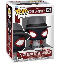 Spiderman 2 POP! Games Vinyl Figura City Sounds Miles 1028