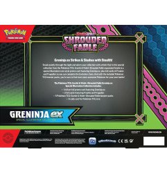 [ENGLISH] Scarlet & Violet Shrouded Fable: Greninja EX 3