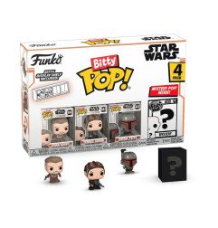 Star Wars: Mandalorian Pack de 4 Figuras Bitty POP! Vinyl Marshal 2,5 cm