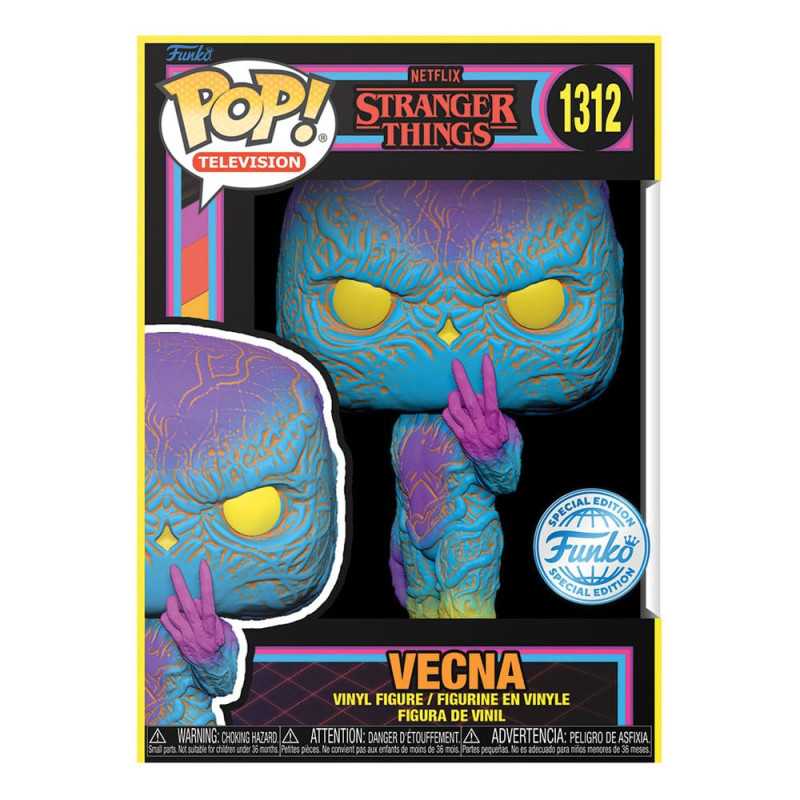 Stranger Things POP! TV Vinyl Figuren Vecna(BLKLT) 1312 Stranger Things POP! TV Vinyl Figuren Vecna(BLKLT) 1312