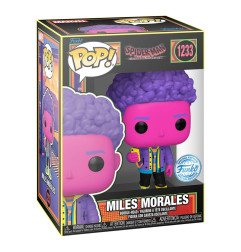 Spider-Man: Across the Spider-Verse POP! Marvel Vinyl Figura Miles Morales(BLKLT) Exclusive Edition 1233