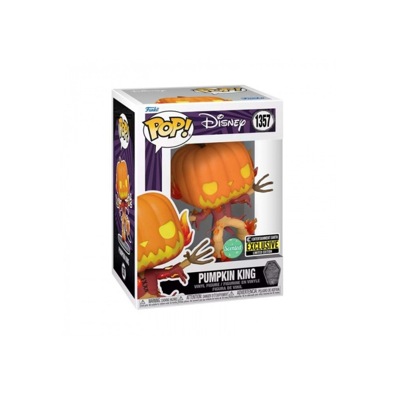 Pesadilla antes de Navidad POP! Disney Vinyl Figura Pumpkin King(SC) 1357 Pesadilla antes de Navidad POP! Disney Vinyl Figura Pumpkin King(SC) 1357