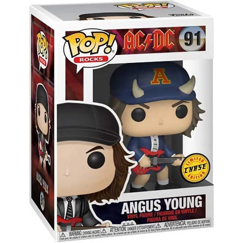 AC/DC POP! Rocks Vinyl Figura Angus Young 91 Chase AC/DC POP! Rocks Vinyl Figura Angus Young 91 Chase