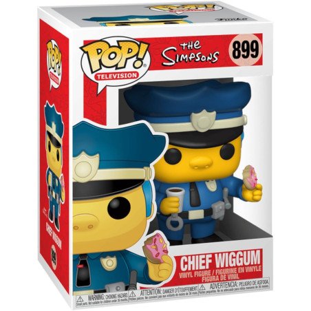 The Simpson Figurine POP! Animation Vinyl Chief Wiggum 899