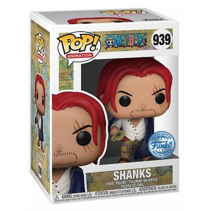 One Piece Figura POP! Animation Vinyl Shanks Exclusive Edition 939