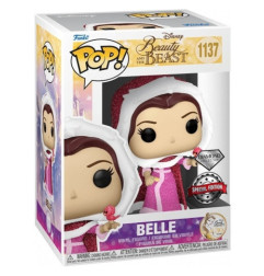 La bella y la bestia Figura POP! Movies Vinyl Winter Belle Diamond Collection