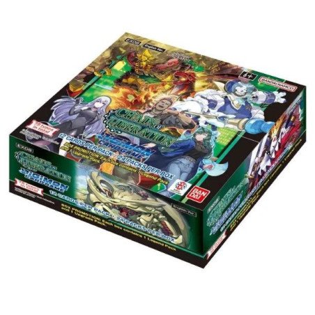 [INGLÉS] Case 12x Digimon Card Game EX08 Extra Booster 8 Chain of Liberation