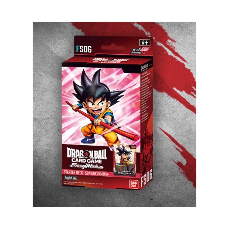 [ENGLISH] Dragon Ball Super Card Game: Starter Deck FS06 Fusion World Son Goku (Mini)