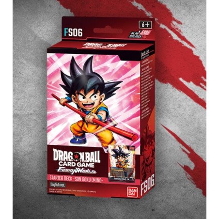 [ENGLISH] Dragon Ball Super Card Game: Starter Deck FS06 Fusion World Son Goku (Mini)