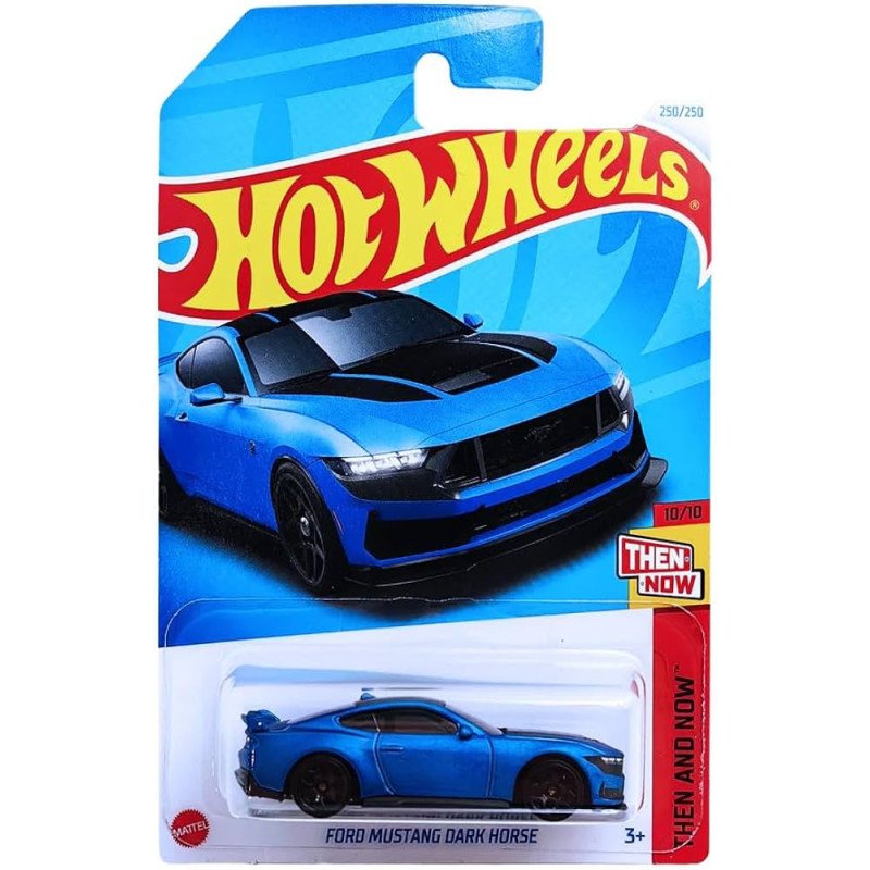 Hot Wheels Ford Mustang Dark Horse. Then & Now nº250 HRY93 serie 10/10