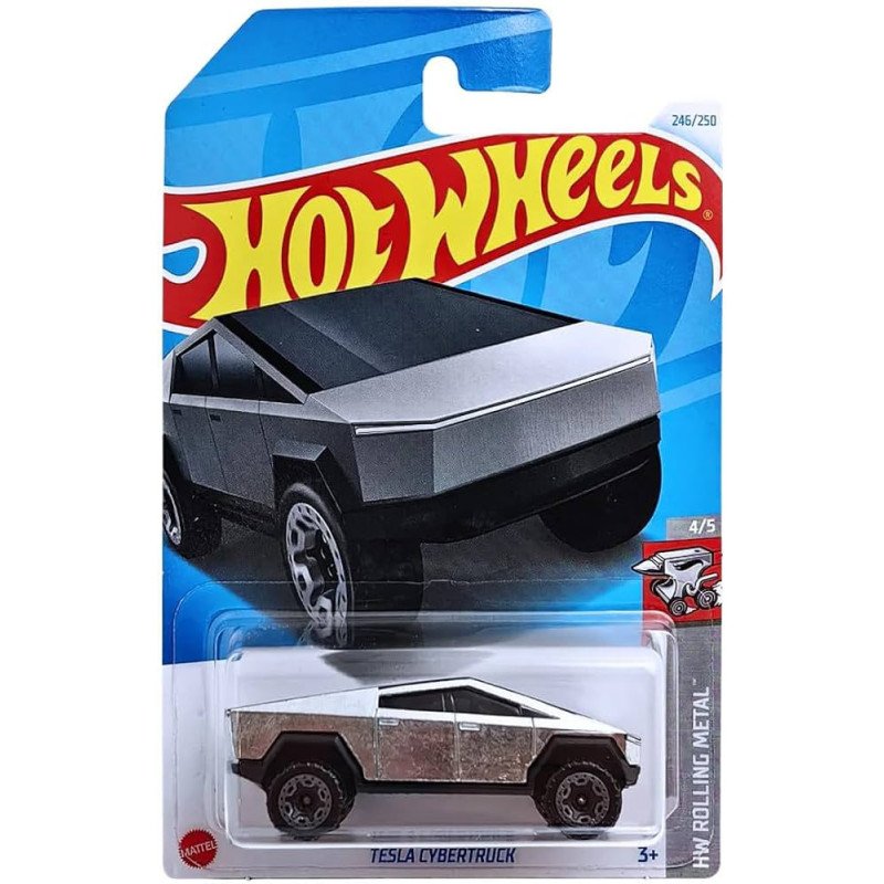 Hot Wheels Tesla Cybertruck (HW Rolling Metal) nº 246 HTB55 serie 4/5