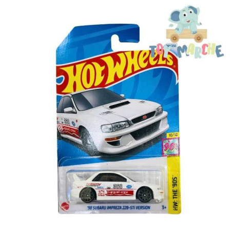 Hot Wheels ’98 Subaru Impreza 22B STi-Version (HW: The 90’s) nº244 HTB12 serie 10/10