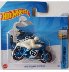 Hot Wheels 1966 Triumph Tiger 100 (Factory Fresh) nº 190 HTD43 serie 10/10