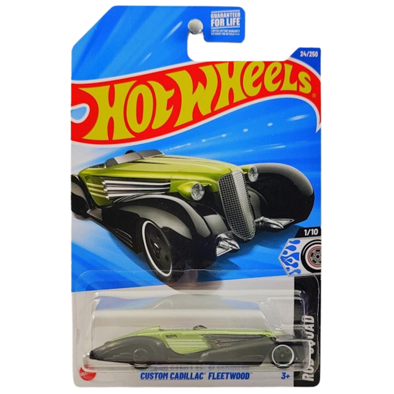 Hot Wheels Custom Cadillac Fleetwood (Rod Squad) nº 24 HYW77 serie 1/10 Hot Wheels Custom Cadillac Fleetwood (Rod Squad) nº 24 HYW77 serie 1/10