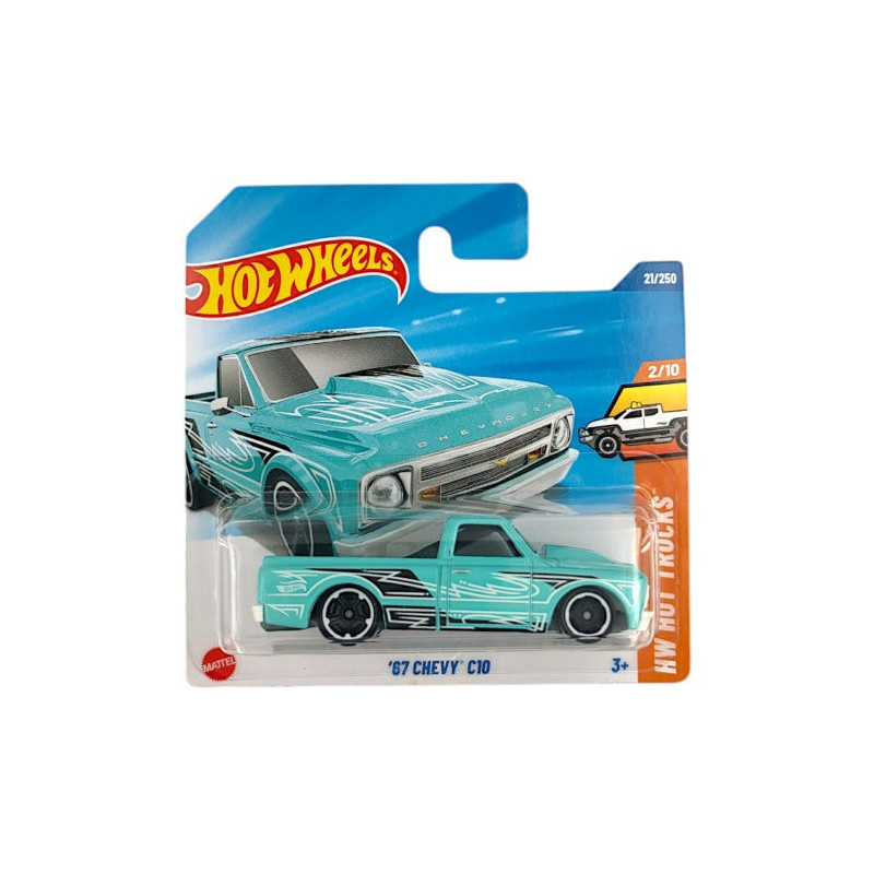 Hot Wheels ’67 Chevy C10 (HW Hot Trucks) nº 21 HYW74 serie 2/10 Hot Wheels ’67 Chevy C10 (HW Hot Trucks) nº 21 HYW74 serie 2/10