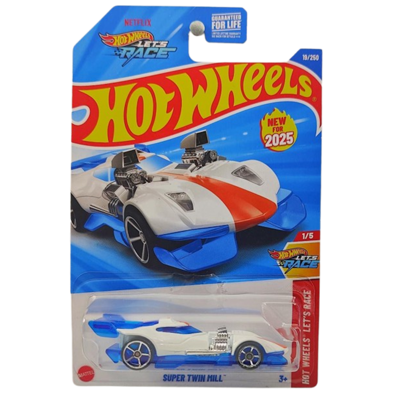 Hot Wheels Super Twin Mill (Hot Wheels Let’s Race) nº 19 HYW12 serie  1/5