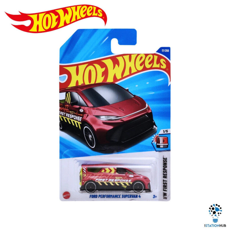 Hot Wheels Ford Performance Supervan 4 (HW First Response) nº 17 JBC20 serie 1/5 Hot Wheels Ford Performance Supervan 4 (HW First Response) nº 17 JBC20 serie 1/5