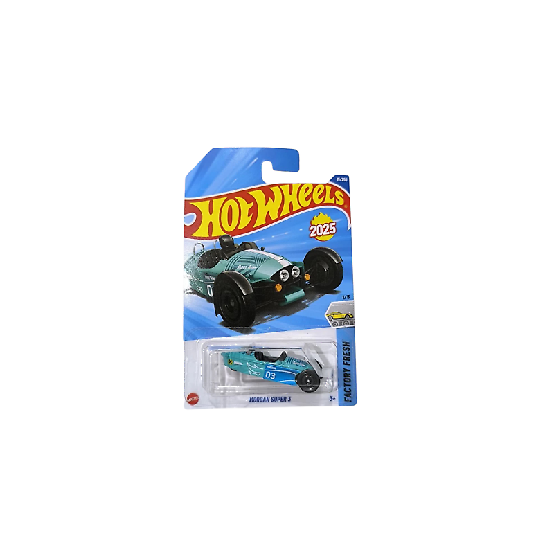 Hot Wheels Morgan Super 3 (Factory Fresh nº 15 HYW13 serie 1/5