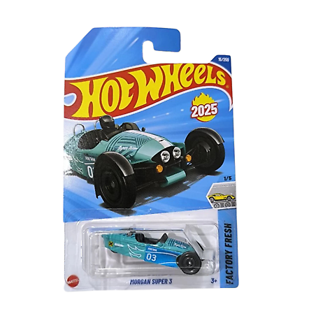 Hot Wheels Morgan Super 3 (Factory Fresh nº 15 HYW13 serie 1/5