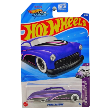 Hot Wheels Purple Passion (HW Designed By) nº 5 HYW63 serie 1/5