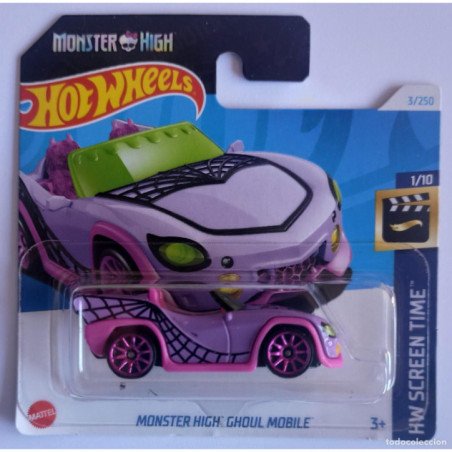 Hot Wheels Monster High Ghoul Mobile (HW Screen Time) nº 3 HYW61 serie 1/10