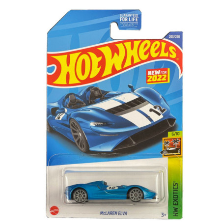 Hot Wheels McLaren Elva (HW Exotics) nº 203 HCX54 serie 6/10