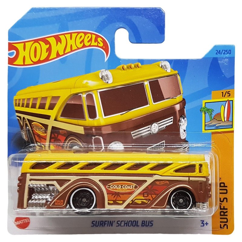 Hot Wheels Surfin’ School Bus (Surf’s Up) nº 24 HKJ32 serie 1/5